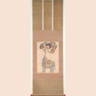 “Ōtsu-e:Tengu and Elephant”
