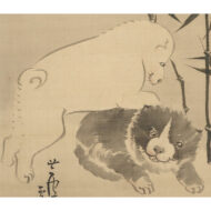 ”Puppies and Bamboo”