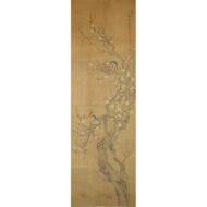 “Japanese Tit on a Plum Tree”