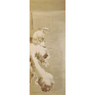 “Taikōbō and Laozi Leaving the Pass, Pair of Hanging Scrolls”