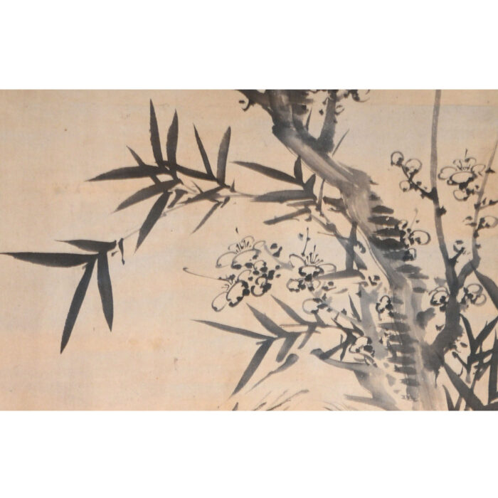 山本梅逸「四君子之図」7