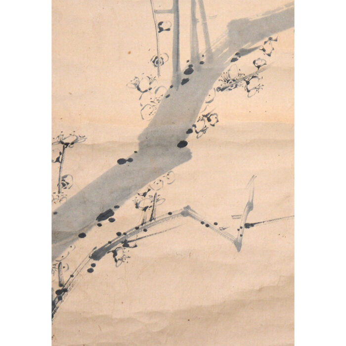 維明周奎「墨梅図」4