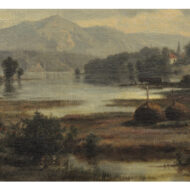 “Lakeside Landscape”