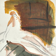 織田廣喜「裸婦」0