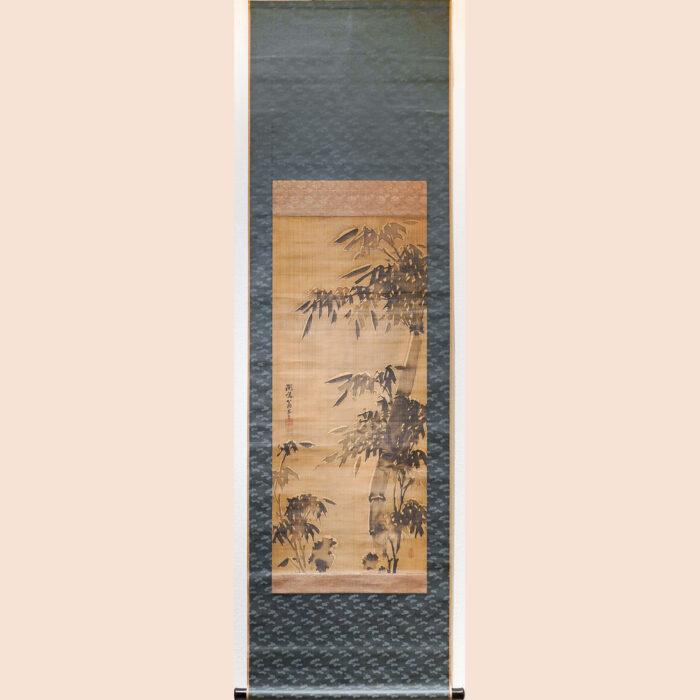 弥峰円基「墨竹図」2