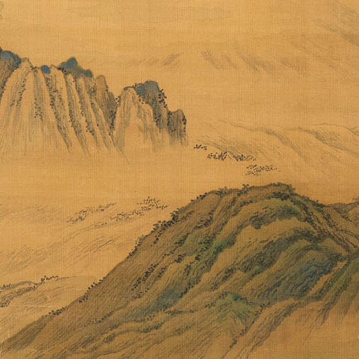 宋紫石「日金山眺望富士山図」0