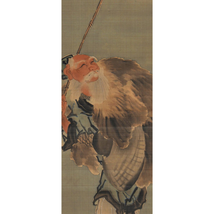 黒田稲皐「太公望図」0