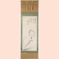 “Egret on an Oar”