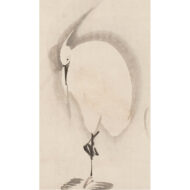 “Egret on an Oar”