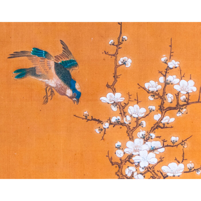 大友月湖「梅に小禽図」3