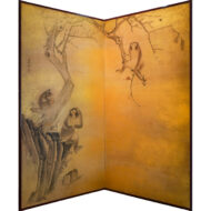 “Troop of Monkeys, Folding Screen”