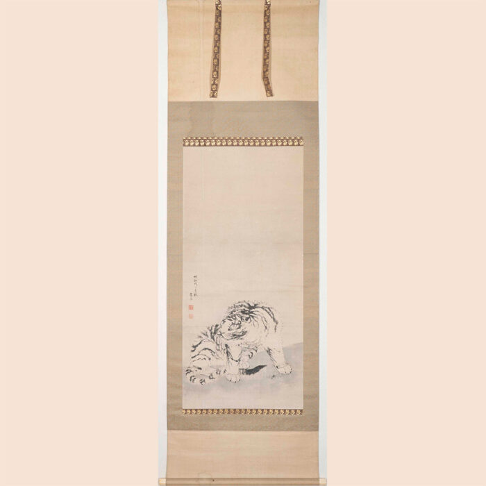 円山応挙（圓山應挙）「猛虎図」2