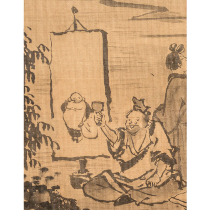 曽我蕭白「唐人物図」4