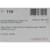 “Suffering (La Souffrance)”