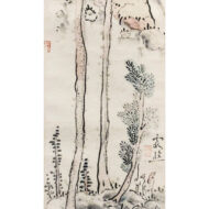 池大雅「高士観泉図」0