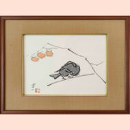 “Bird on a Persimmon Branch”