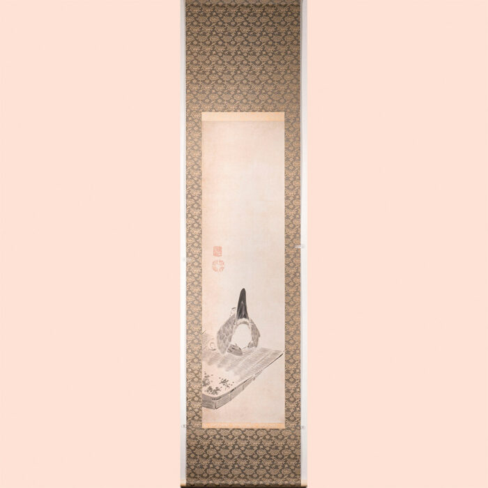 伊藤若冲「箕に鶏図-4」2