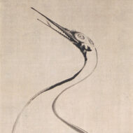 伊藤若冲「鶴亀双幅」0