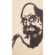 “Half-Length Portrait of Bodhidharma”