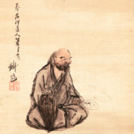 富岡鉄斎「売茶翁画賛」0