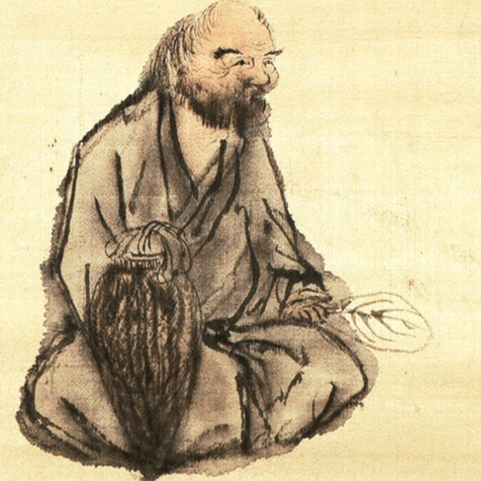 富岡鉄斎「売茶翁画賛」0