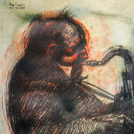 鴨居玲「サキソフォン」0