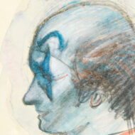 鴨居玲「道化師」0