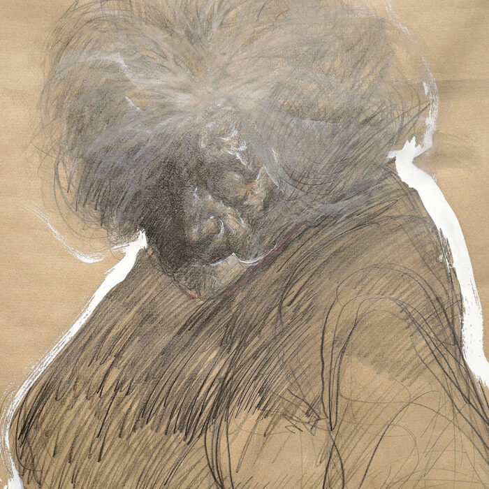 鴨居玲「おめぐみを」0