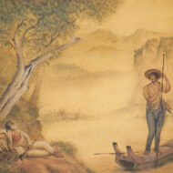 堂本印象「漁樵」0