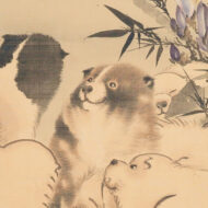 長沢芦雪「狗子図」0