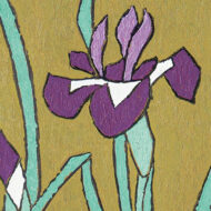 熊谷守一「あやめ」0