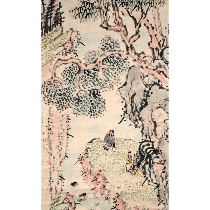 池大雅_楓林停車図_7