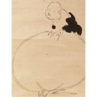 “Hotei Climbing onto His Sack”