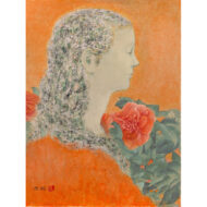 “Girl and Flowers”