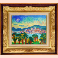 “Cannes under the Waning Moon”